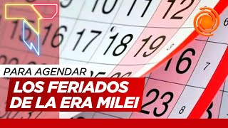 Calendario de feriados 2024 cuántos findes largos habrá y cuál será el quotsuper feriadoquot de seis días [upl. by Adalie]