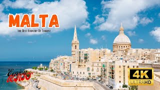 MALTA 🇲🇹  4K  UHD  BY DRONE [upl. by Cloe]