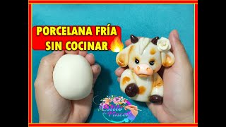 FUNCIONA ❓ PORCELANA FRÍA SIN COCINAR CASERA 💛🧡 [upl. by Cyler]