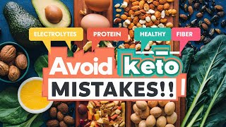 Top 5 Mistakes to Avoid When Starting a Ketogenic Diet [upl. by Olson]