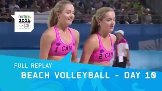 Beach Volleyball  Womens Bronze amp Gold Medal  Full Replay  Nanjing 2014 Youth Olympic Games [upl. by Saree657]