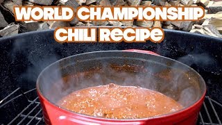 National Champion Chili Recipe 2018 [upl. by Eelrak241]