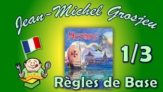 Nevsky en Français GMT games 13  tour 1 les règles de Base [upl. by Gettings]