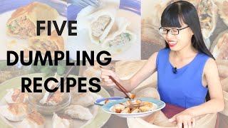 The Secret to PERFECT Dumpling Fillings w 5 Recipes [upl. by Lehcim]