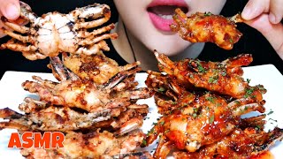 ASMR CRUNCHY DEEP FRIED SOFT SHELL CRAB 꽃게 튀김 EATING SOUNDS MUKBANG  NO TALKING [upl. by Gare]