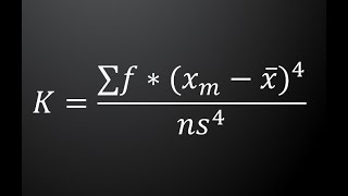 How to Find the Measure of Kurtosis for Grouped Data TagalogExplained [upl. by Ahsratan235]