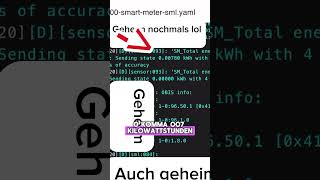 Stromzähler ohne pin auslesen Geht das esphome homeassistant youtubecreatorcommunity [upl. by Radbourne342]