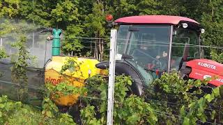 Cima P45 Sprayer with 6M2D Sprayhead  Rienzi Estate Vineyards [upl. by Jemimah]