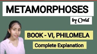 Ovid Metamorphoses Book VI Philomela by A P EDUCATION HUB Complete Explanation [upl. by Enaerb]