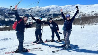 Skiing in Norway  A trip to Voss Myrkdalen Flåm and Norefjell [upl. by Guyer]