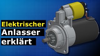 Der Anlasser  Wie der elektrische AnlasserMotor im Autos funktioniert [upl. by Mont]