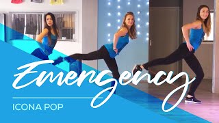 Icona Pop  Emergency  HipNThigh Fitness Workout Dance Choreo Legs Booty Hips Thighs [upl. by Urban]