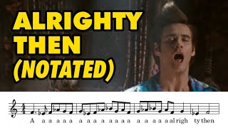 “Alrighty Then” Plain Chant in F Minor from Ace Ventura 2 When Nature Calls [upl. by Stephana]