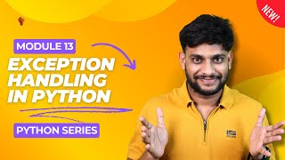 Exception Handling  Part 13  Python Series [upl. by Jeroma67]