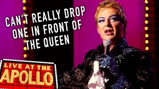 Julian Clary Soiled Himself In Front Of The Queen  Live At The Apollo  BBC Comedy Greats [upl. by Schrader909]