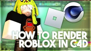 updated 2023  how to render a roblox character in cinema 4d [upl. by Caspar192]