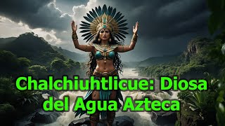 Chalchiuhtlicue Diosa del Agua Azteca [upl. by Wolenik730]