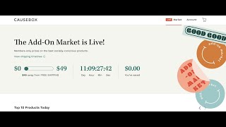 CAUSEBOX SPRING 2021 ADDON MARKET IS LIVE [upl. by Trumaine]