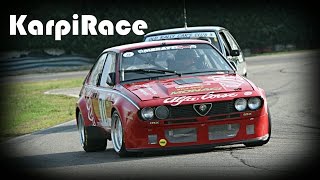 Alfa Romeo Alfetta GTV Race Car V6 30 210Hp Pure Sound [upl. by Lebar434]