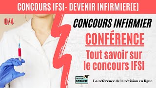 Tout savoir sur le Concours infirmier IFSI et sa préparation 04 Série Réussir le concours IFSI [upl. by Waddle]