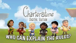 Charterstone Digital Edition AndroidiOS Gameplay Who can explain the rules [upl. by Eelyac435]