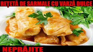 Sarmale cu varză dulce neprăjite [upl. by Ericha]