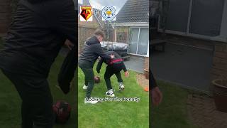 Watford VS Leicester Acted Out 😭 football footy fun foryou [upl. by Ernestine]