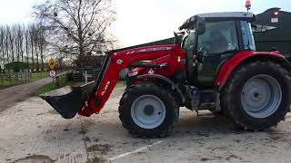 Massey Ferguson 5713 SL Dyna 4 [upl. by Atsirc]