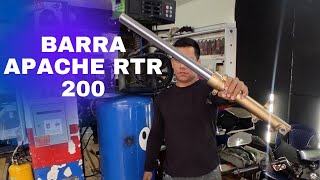 Cambio De Retenedor Barra Apache Rtr 200 explicado [upl. by Hough]