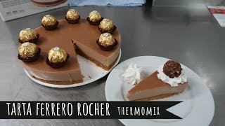 Postre Navidades Tarta Ferrero Rocher con Thermomix El Rincón de Noe [upl. by Ahsat610]