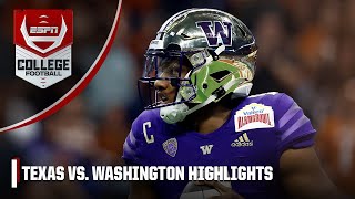 Alamo Bowl Texas Longhorns vs Washington Huskies  Full Game Highlights [upl. by Lipcombe283]