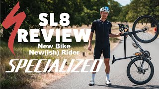 Specialized SL8 Review  100kg rider sub 7kg bike New Bike Day [upl. by Verene]