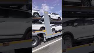 Auto Transport Trailer For SaleDoubleDecker Car Transport SemiTrailer Can Transport 8 Cars [upl. by Annas153]