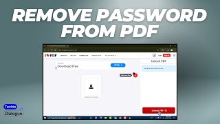 How to Remove Password From PDF [upl. by Henarat]