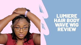 Lumiere Hair Wig Review Body Wave Human Hair [upl. by Ramad]