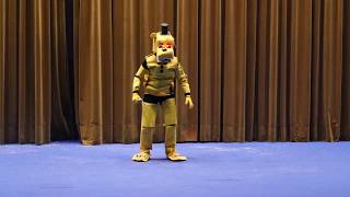 Mangafest 2018  Concurso cosplay  Golden Freddy  Five Nights at Freddys [upl. by Liban755]