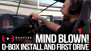 Install amp First Drive with DBox Motion in my Sim Rig [upl. by Weston787]