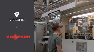 VIESSMANN SMART FACTORY MIT VISCOPIC PINS [upl. by Ahseikan]