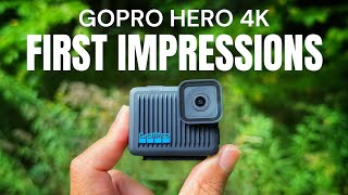 GoPro Hero 4K First Impressions Review  Too Basic To Be Useful [upl. by Amabelle392]