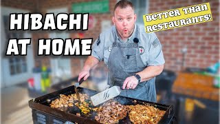 How to Cook Hibachi on a Blackstone  Secrets Revealed [upl. by Jacoba]