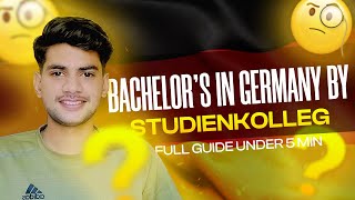 Study in Germany 🇩🇪 through Studienkolleg  Free Education [upl. by Roley66]