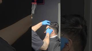 Taper Fade Haircut barber taperfadehaircut reels taper shortsviral [upl. by Shorter]