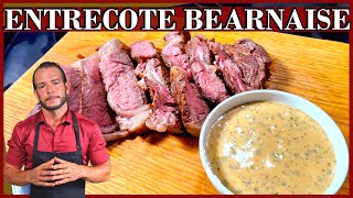 Recette Incroyable de lEntrecôte Sauce Béarnaise  Ne Ratez Plus Jamais  BEARNAISE RIBEYE ENG [upl. by Aset646]