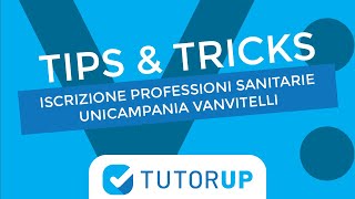 Iscrizione Professioni Sanitarie VANVITELLI [upl. by Trebmer]