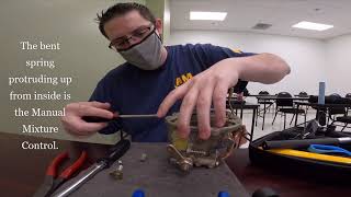 Aircraft Maintenance School Carburetor Project [upl. by Snapp]