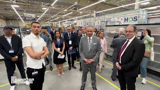 Aéronautique Hexcel étend son usine à Casablanca [upl. by Calvert]