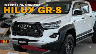 Impressions on the Hilux GRS 2024 [upl. by Anerom404]