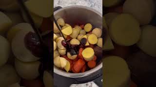 EASY INSTANT POT BEEF STEW trending reels recipe [upl. by Oj]