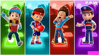 Team Ryder  Ryder 🆚 Ryder 🆚 Ryder 🆚 Ryder  PAW Patrol 🎶 Tiles Hop EDM Rush [upl. by Alimac]