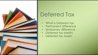 Understand deferred Tax in easy terms  DTL DTA Temporary amp Permanent difference [upl. by Eliseo501]